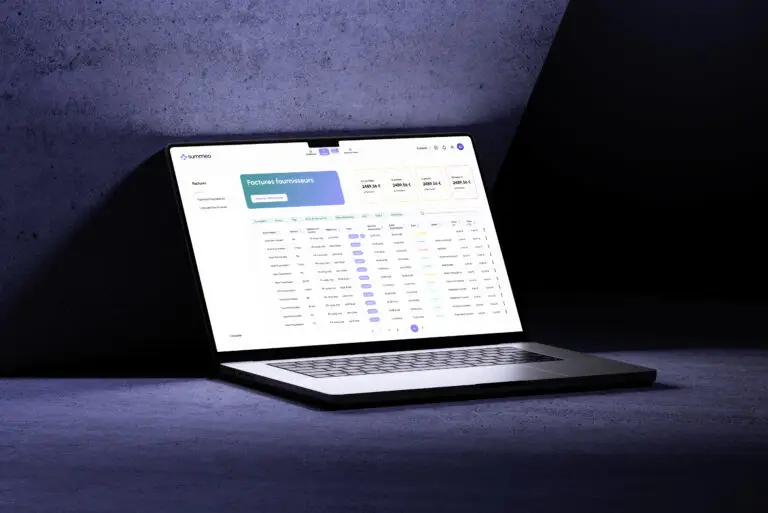 mockup summeo pour la facturation électronique